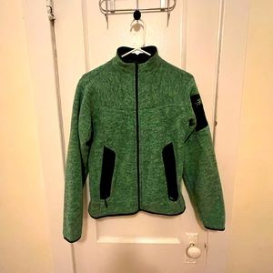 Arc’teryx Women’s Fleece Jacket Green Full Zip